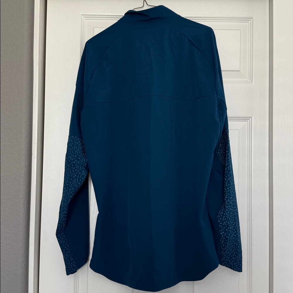 NWT adidas Energy Running ClimaStorm Jacket - Teal Blue - Size large - Picture 4 of 7
